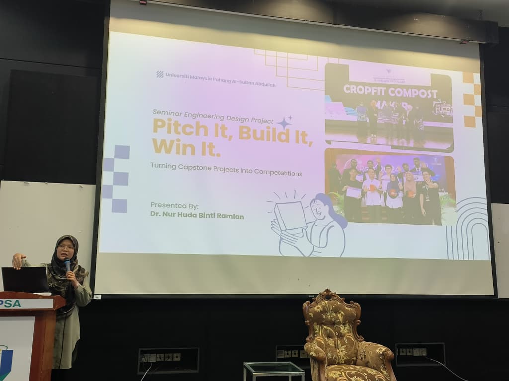 SEMINAR 3 BEL3111 EDP: “Pitch It, Build It, Win It! Turning Capstone Projects into Competitions”